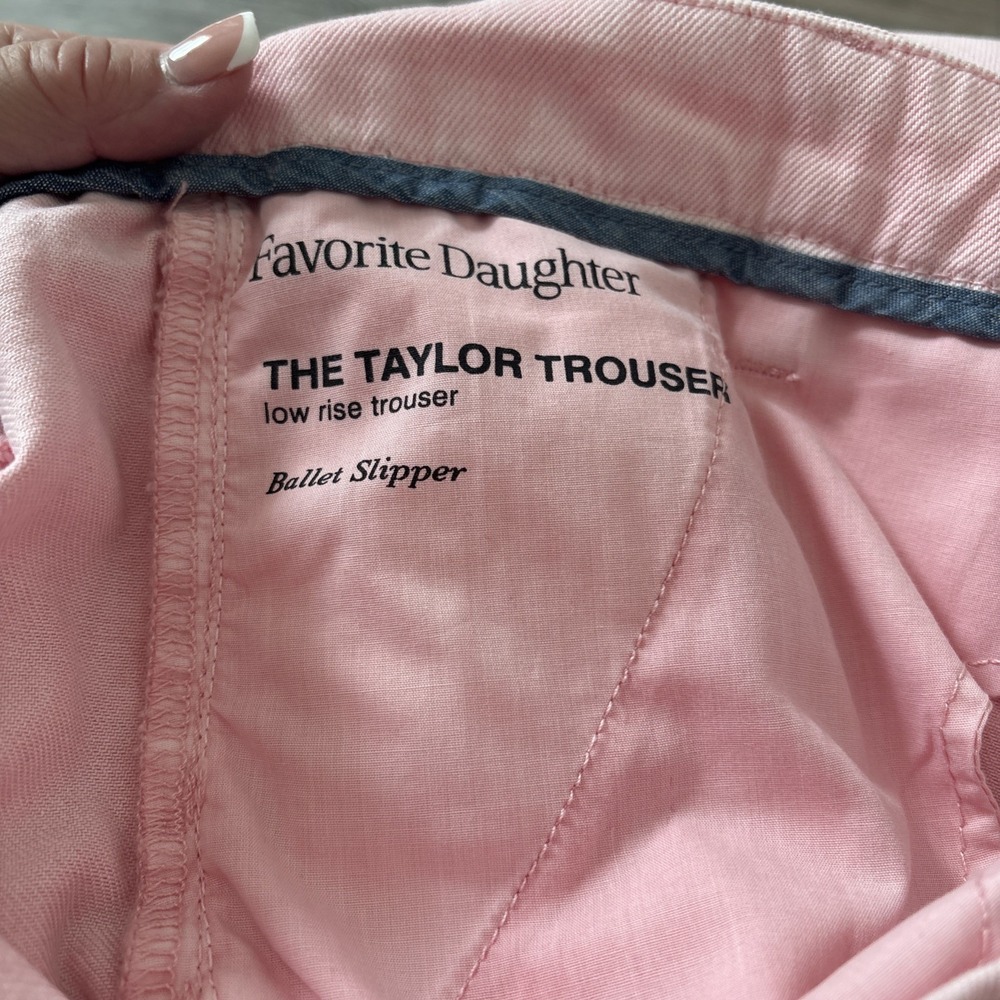 Favorite Daughter Taylor Low Rise Trouser Ballet Slipper Women's Pants Size 30 - Picture 9 of 16